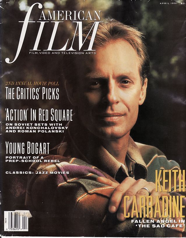 AMERICAN FILM magazine side cover Issue 159 April 1991