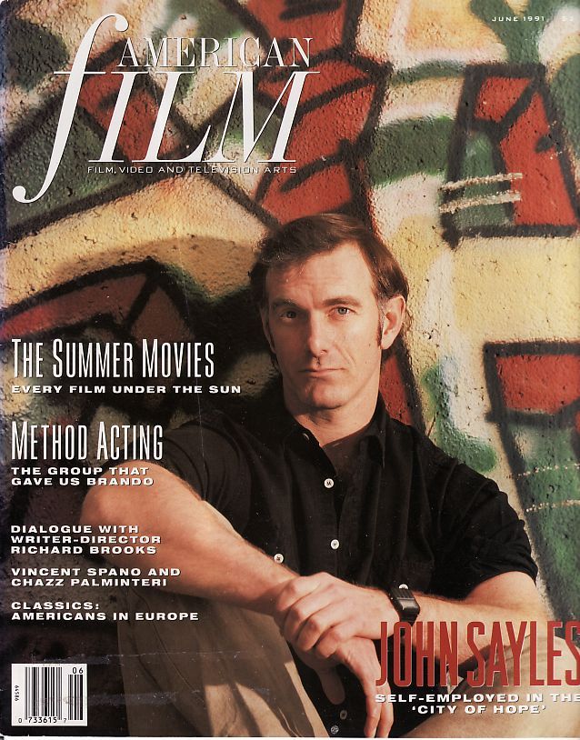 AMERICAN FILM magazine side cover Issue 161 June 1991