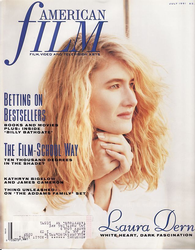 AMERICAN FILM magazine side cover Issue 162 July 1991