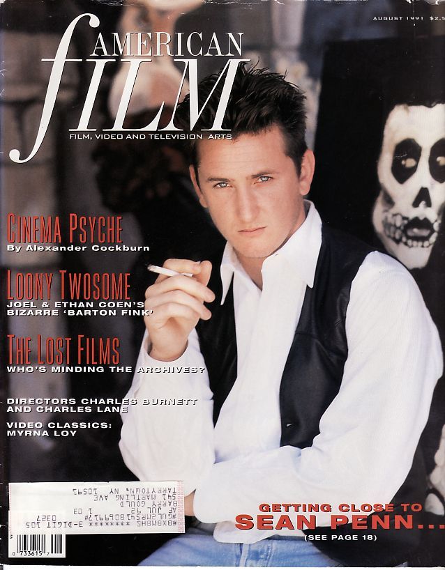 AMERICAN FILM magazine side cover Issue 163 August 1991