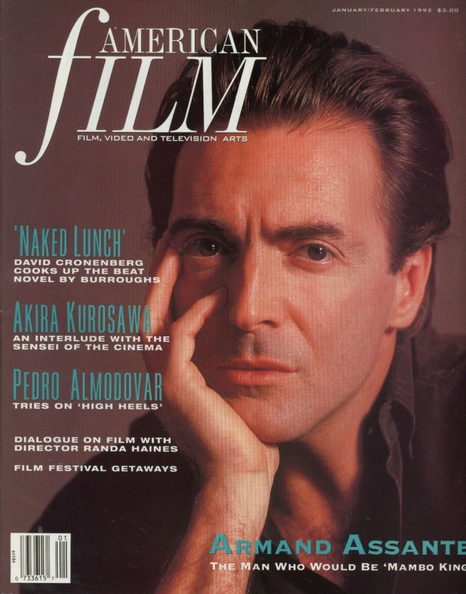 AMERICAN FILM magazine side cover Issue 166 January/February 1992