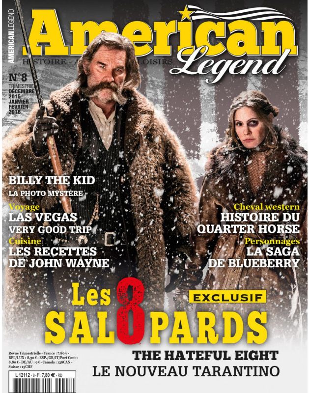 AMERICAN LEGEND magazine side cover Issue 8  December 2015/ January 2016 