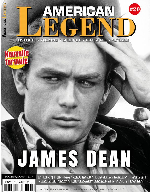 AMERICAN LEGEND magazine side cover Issue 20  December 2018/ January 2019 