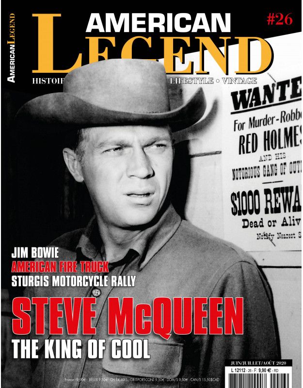 AMERICAN LEGEND magazine side cover Issue 26  June/August 2020