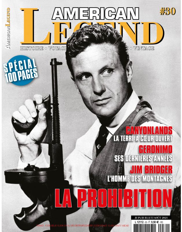AMERICAN LEGEND magazine side cover Issue 30  June/August 2021