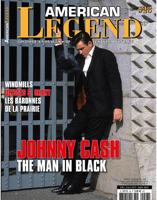 AMERICAN LEGEND magazine side cover Issue 28  February/January 