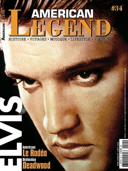 AMERICAN LEGEND magazine side cover Issue 34  June/August 2022