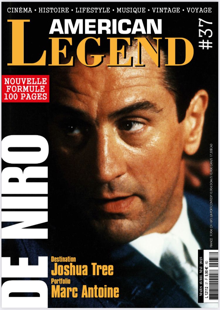 AMERICAN LEGEND magazine side cover Issue 37  March/May 2023