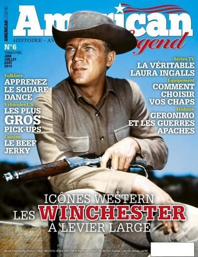 AMERICAN LEGEND magazine side cover Issue 6  July/August 2015