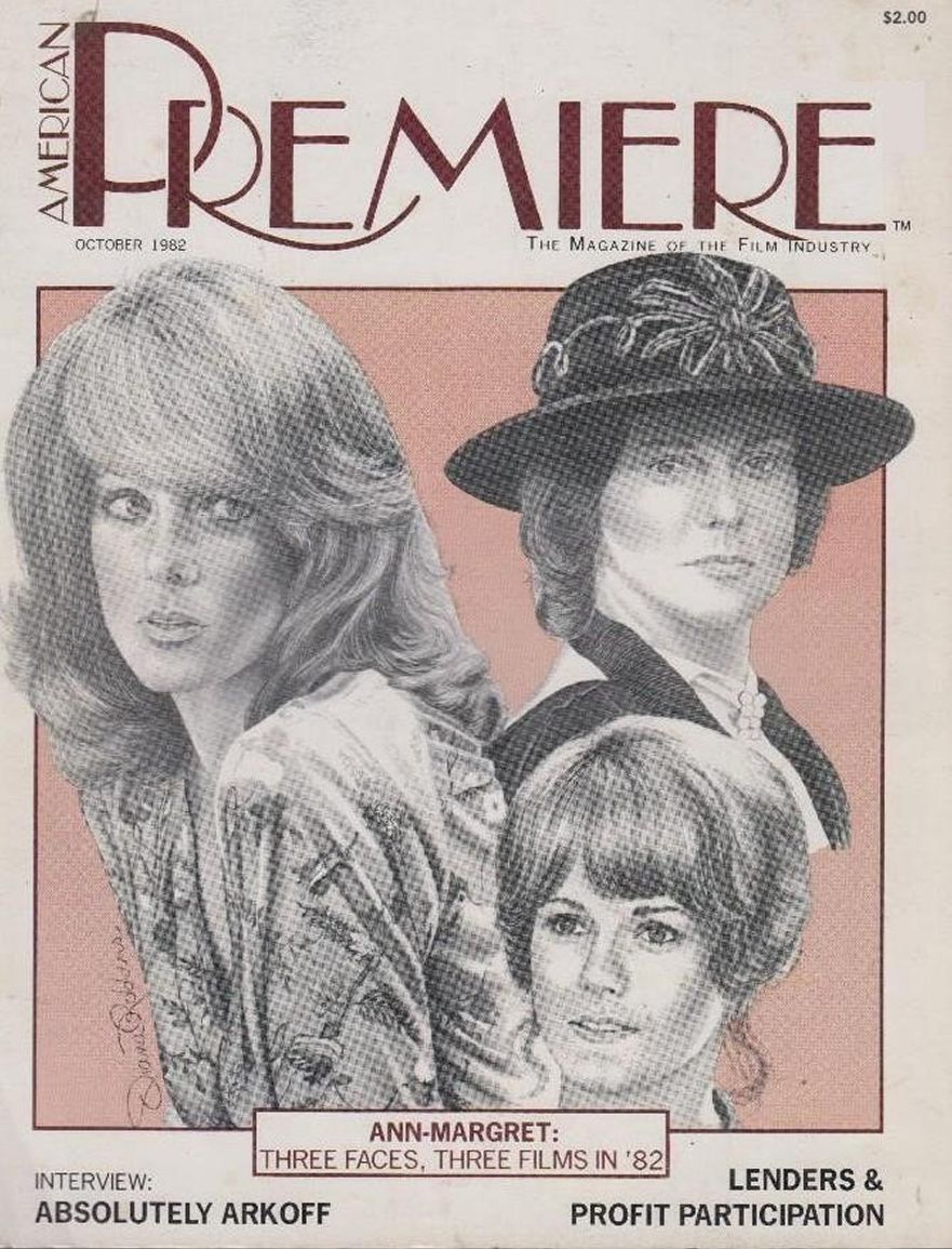 AMERICAN PREMIERE magazine side cover  October 1982