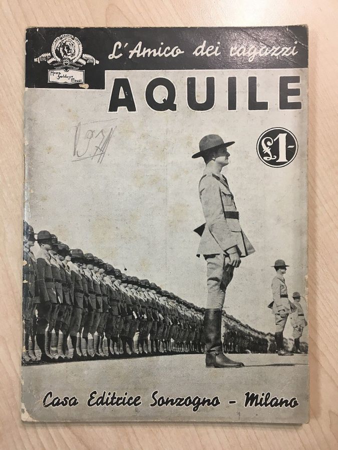 AMICO DEI RAGAZZI |L magazine side cover Issue 13   1936