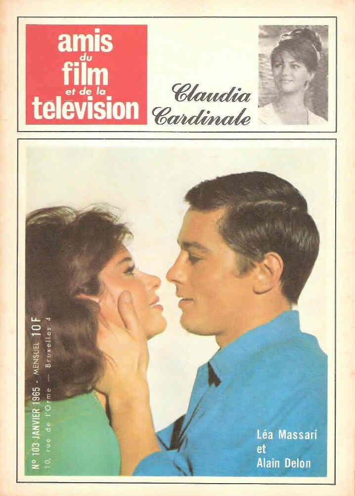AMIS DU FILM magazine side cover Issue 104 January 1965