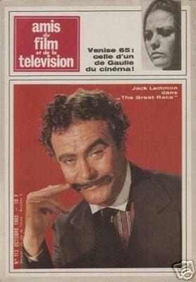 AMIS DU FILM magazine side cover Issue 113 October 1965