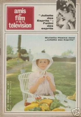 AMIS DU FILM magazine side cover Issue 115 December 1965