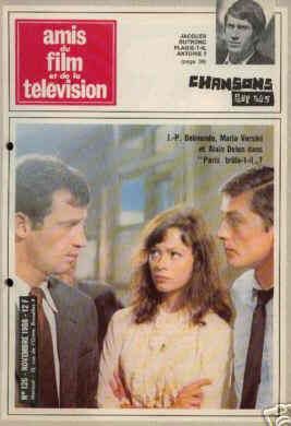 AMIS DU FILM magazine side cover Issue 126 November 1966