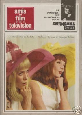 AMIS DU FILM magazine side cover Issue 129 February 1967
