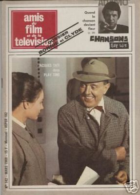 AMIS DU FILM magazine side cover Issue 142 March 1968