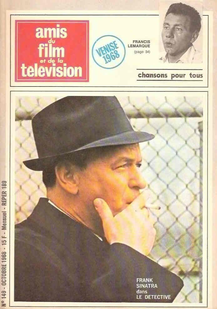 AMIS DU FILM magazine side cover Issue 149 October 1968