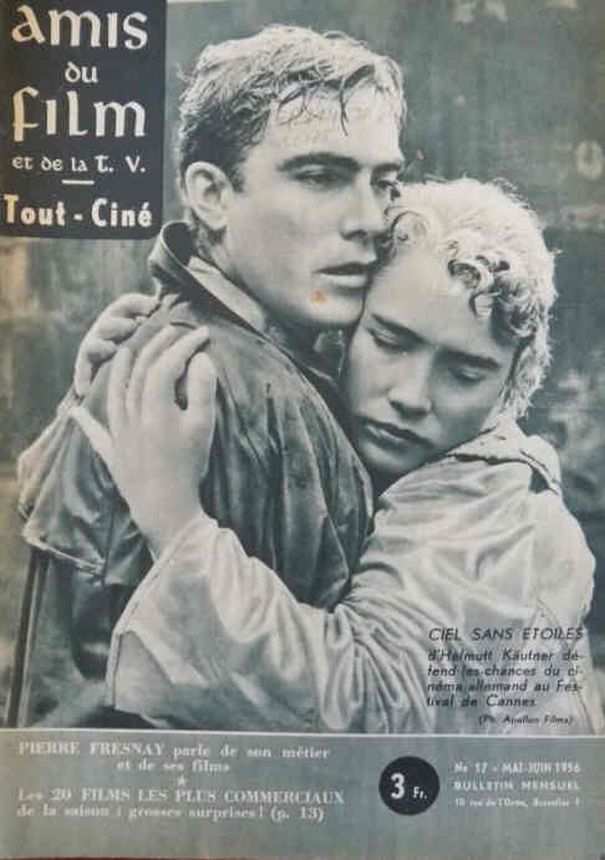 AMIS DU FILM magazine side cover Issue 17 May/June 1956