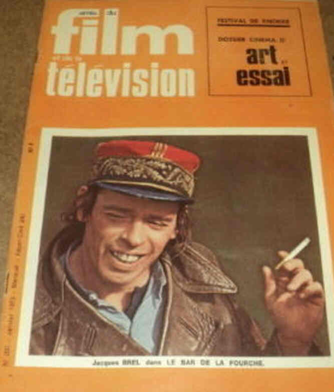 AMIS DU FILM magazine side cover Issue 200 January 1973