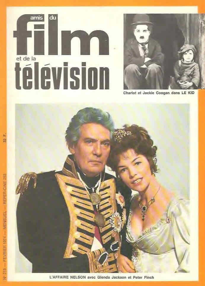 AMIS DU FILM magazine side cover Issue 213 February 1974