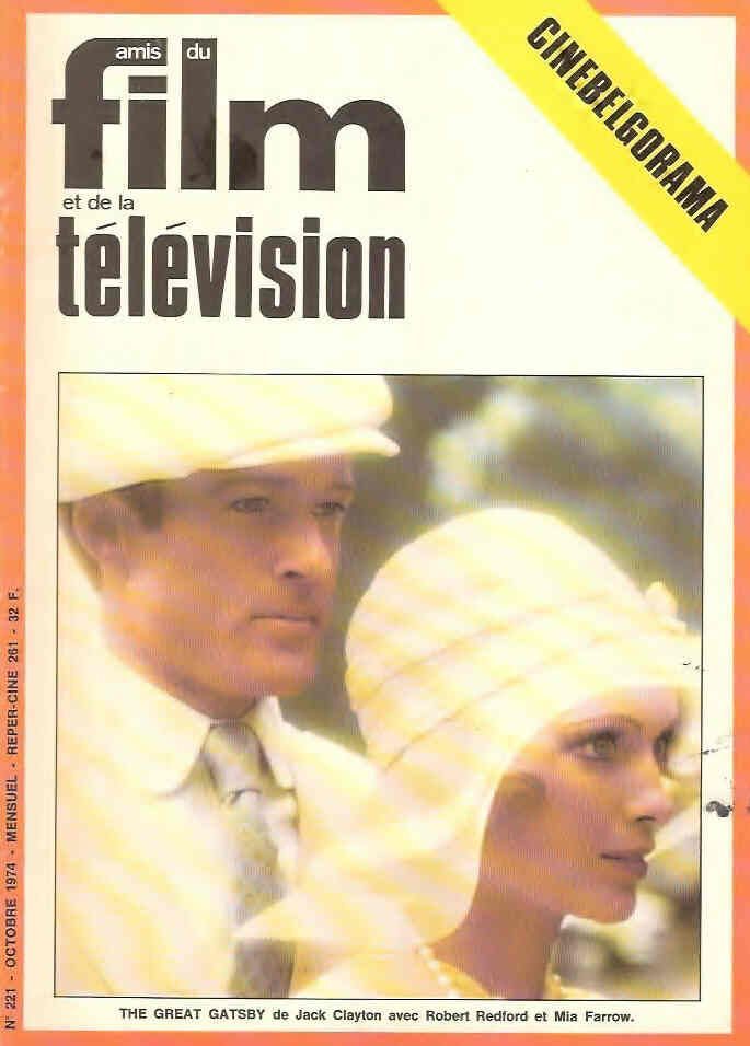 AMIS DU FILM magazine side cover Issue 221 October 1974