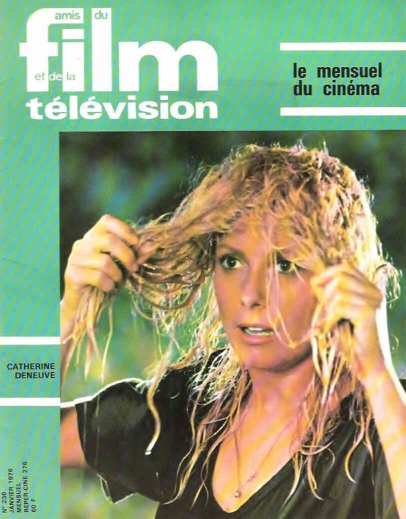 AMIS DU FILM magazine side cover Issue 236 January 1976