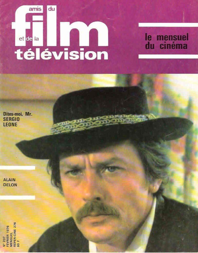 AMIS DU FILM magazine side cover Issue 237 February 1976