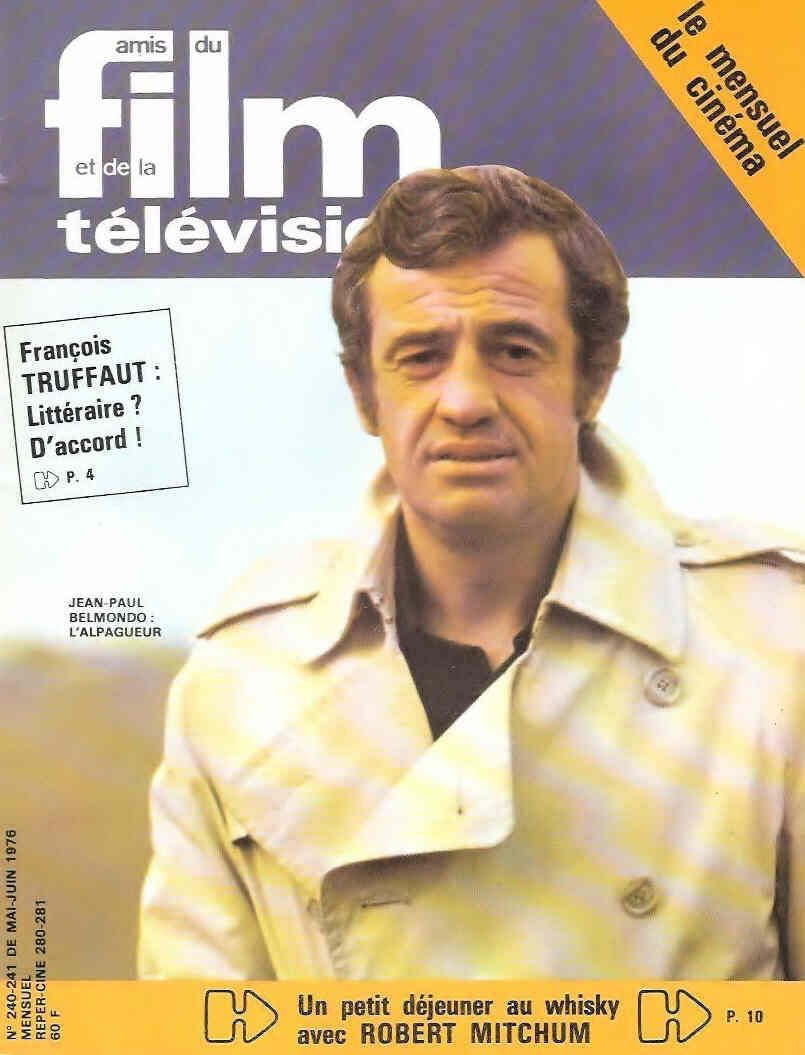 AMIS DU FILM magazine side cover Issue 240/241 May/June 1976