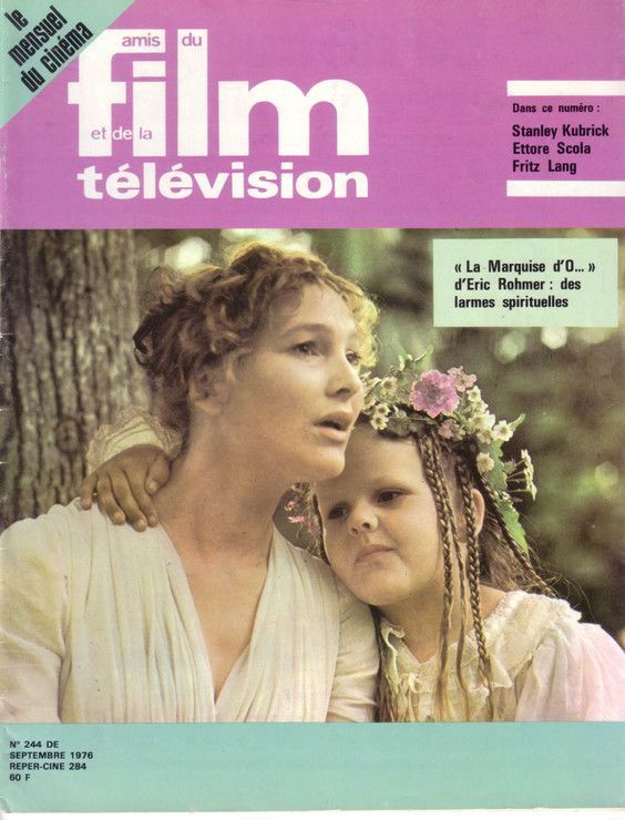 AMIS DU FILM magazine side cover Issue 244 September 1976