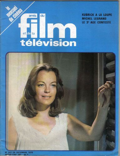 AMIS DU FILM magazine side cover Issue 247 December 1976