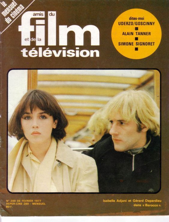 AMIS DU FILM magazine side cover Issue 249 February 1977