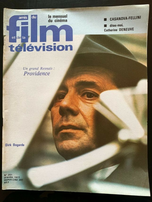 AMIS DU FILM magazine side cover Issue 251 April 1977