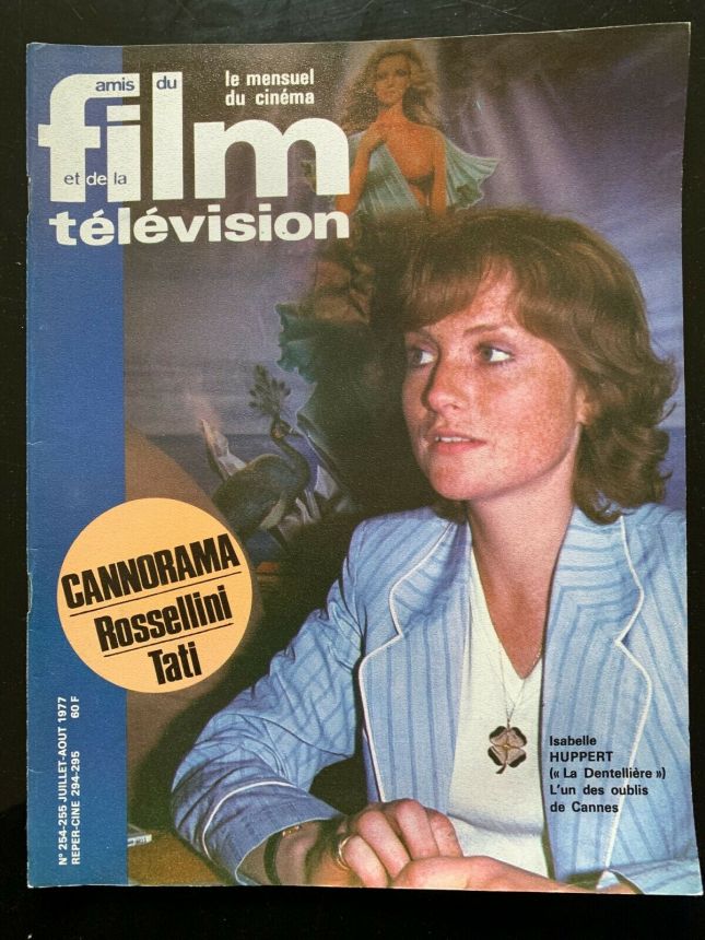 AMIS DU FILM magazine side cover Issue 254/255 July/August 1977
