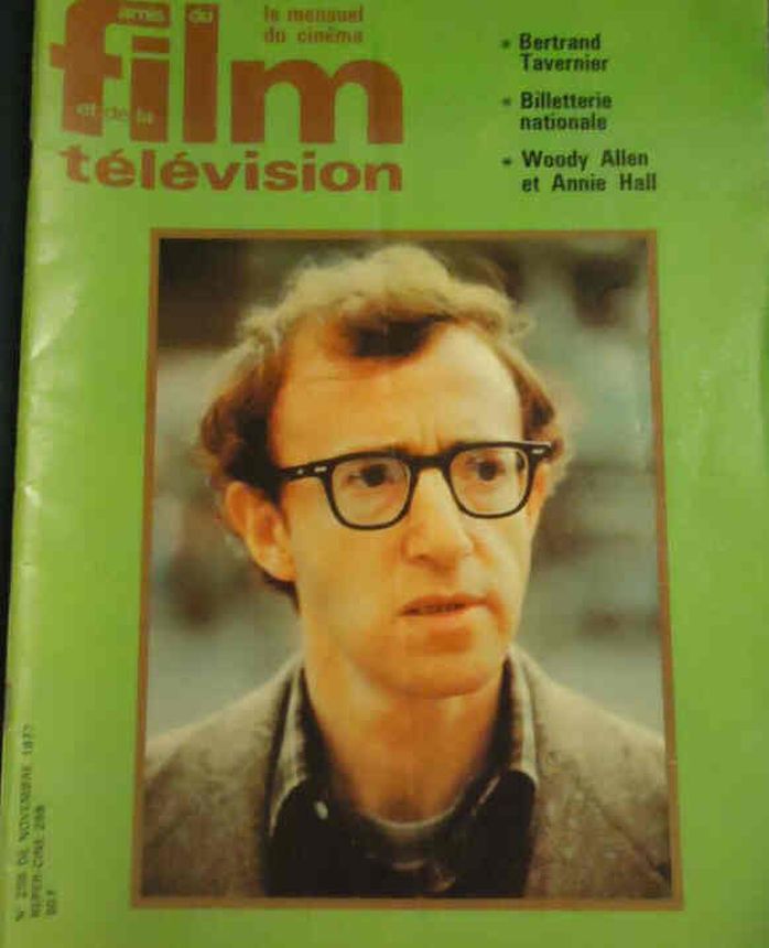 AMIS DU FILM magazine side cover Issue 258 November 1977