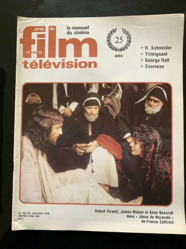 AMIS DU FILM magazine side cover Issue 260 January 1978