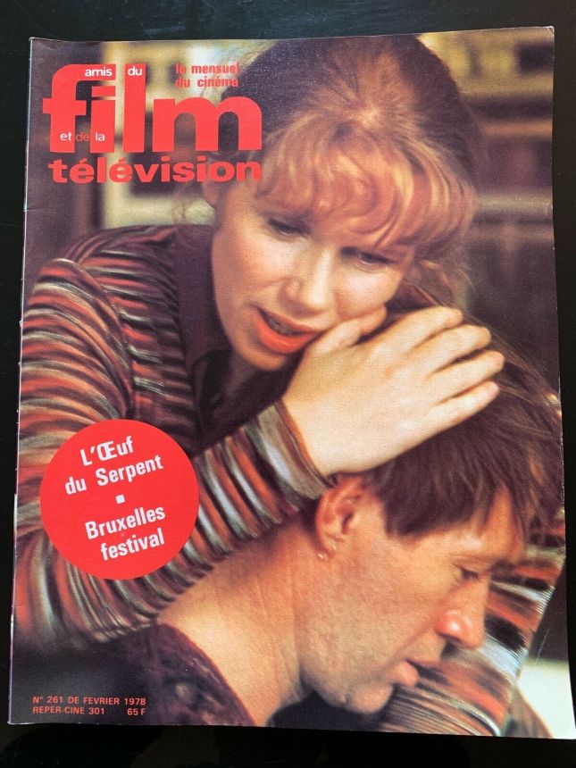 AMIS DU FILM magazine side cover Issue 261 February 1978