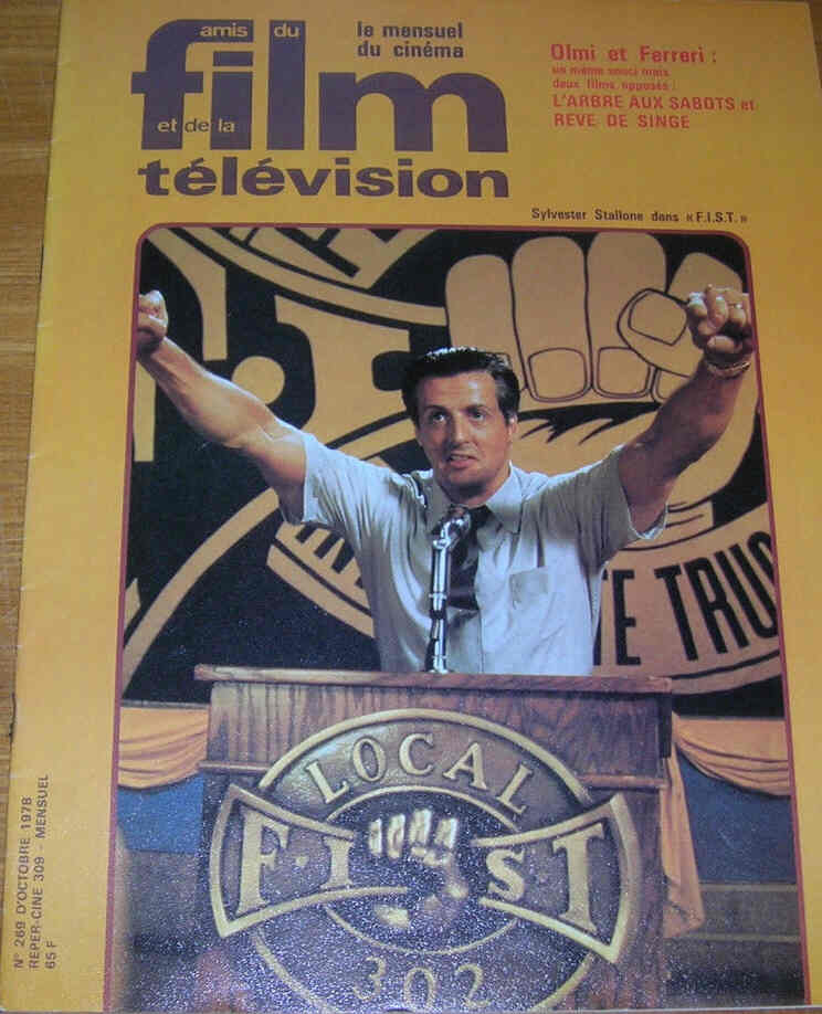 AMIS DU FILM magazine side cover Issue 269 October 1978