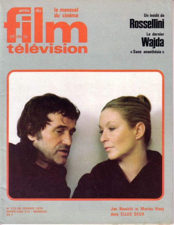 AMIS DU FILM magazine side cover Issue 273 February 1979