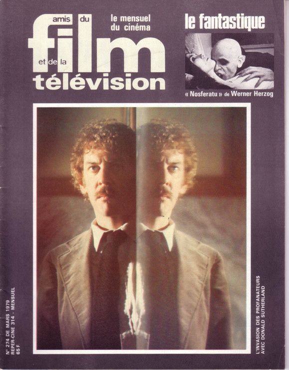 AMIS DU FILM magazine side cover Issue 274 March 1979