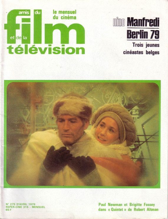 AMIS DU FILM magazine side cover Issue 275 April 1979