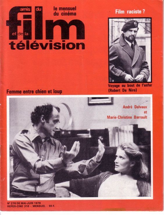AMIS DU FILM magazine side cover Issue 276/277 May/June 1979