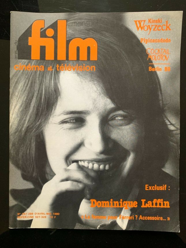AMIS DU FILM magazine side cover Issue 287/288 April 1980