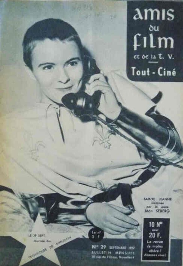AMIS DU FILM magazine side cover Issue 29 September 1957