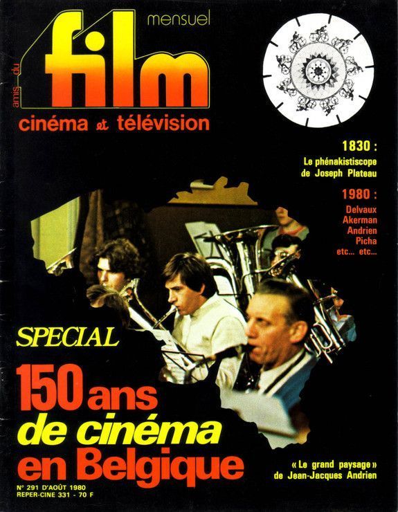 AMIS DU FILM magazine side cover Issue 291 July/August 1980