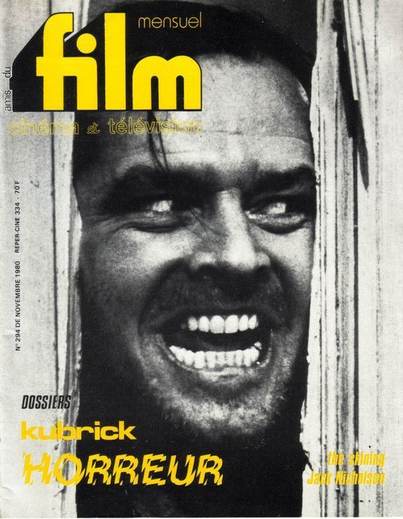 AMIS DU FILM magazine side cover Issue 294 November 1980