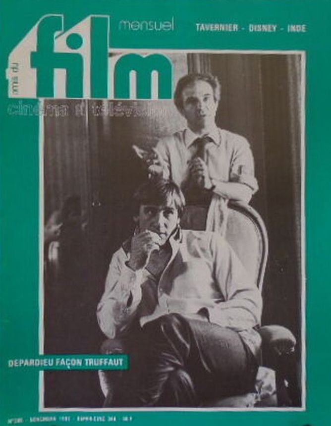 AMIS DU FILM magazine side cover Issue 306 November 1981
