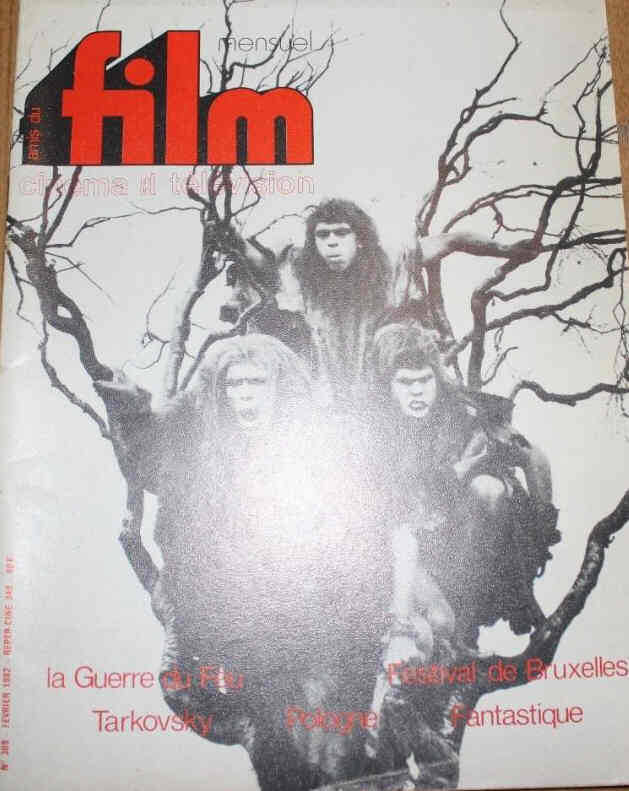 AMIS DU FILM magazine side cover Issue 309 February 1982