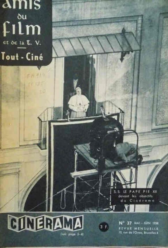 AMIS DU FILM magazine side cover Issue 37 May/June 1958