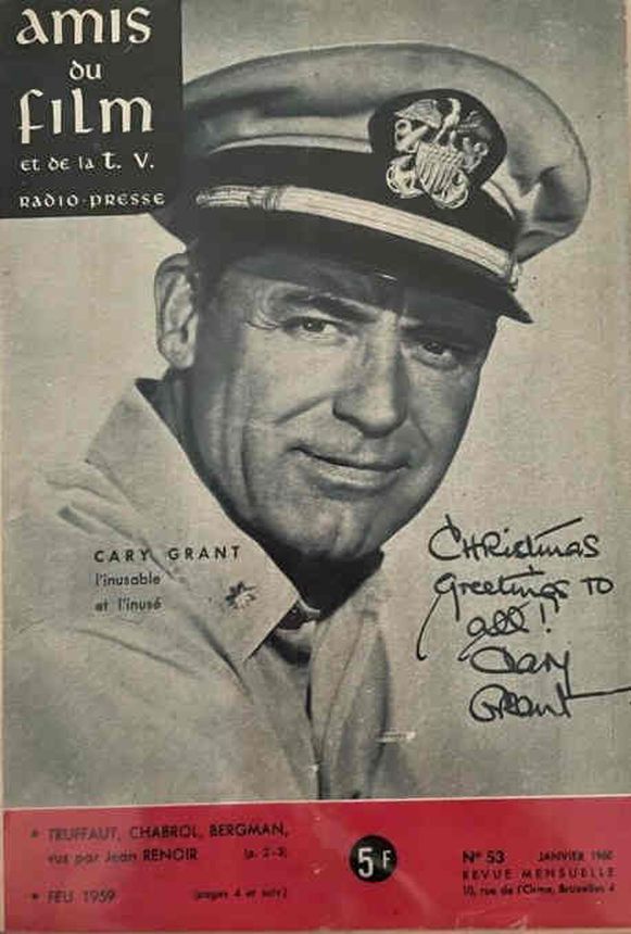 AMIS DU FILM magazine side cover Issue 53 January 1960